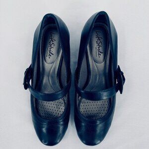 Life Stride Rozz Navy Mary Jane Pump Black Shoes Women's 9W